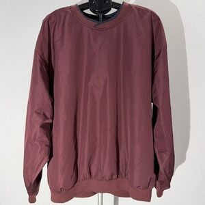 Cutter &‎ Buck Mens Pullover Windbreaker LS Maroon XXL In Celebration of Golf